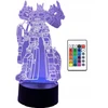 Moxomi 3d Led Lampa "optimus Prime" su 16 spalvų ir pulteliu
