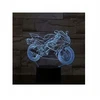 Moxomi 3d Led Lempa Motociklas Lenktynininkas - 16 Spalvų + Nuotolinio Valdymo Pultelis