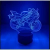 Moxomi 3d Led Lempa Motociklas Lenktynininkas - 16 Spalvų + Nuotolinio Valdymo Pultelis