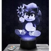 Moxomi LAMPA 3D LED USB MAŁY SONIC BAJKA PREZENT Pultas