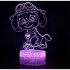 Moxomi LAMPA 3D LED USB PSI PATROL PAW SKYE + Pultas BAJKA