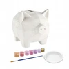 Omega Toys Moxy „PIGGY PIGGY BANK“ KERAMINIS KŪRYBINIS DAŽYMO RINKINYS, skirtas „pasidaryk pats“ vaikams