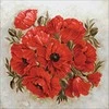Wizardi Deimantinis paveikslas Scarlet Poppies WD2470