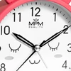 Mpm Quality ROŽINĖ BUDZIK DZIECIĘCY KRÓLIK MPM C01.4370.24 ALARM PODŚWIETLENIE