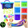Mpmax GALAXY SLIME SET GLUTY MASS lagaminas šviečia tamsioje galaktikoje
