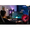 MS 3D LED NAKTINIS LEMPAS YIN YANG ŽENKLAS, BALANSO SIMBOLIS