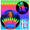 MTA GLOWING BATTLES LED lazdelė lauko vakarėliui 10x Foam LIGHT SABRE