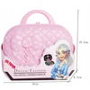 Mtoys MIAŽIAMOSIOS KOSMETIKOS RINKINYS KREPŠELIS NAIL MAKEUP BOX 42 ELEMENTS.