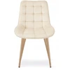 MUFART AKSOMINĖ MINŠKINĖ KĖDĖ SVETAINEI VIRTUVĖS VALGOMUI ERBA Smėlio spalvos