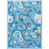 Multi Decor Dywan dziecięcy Stella Ulice 100x150cm zwierzęta miasto