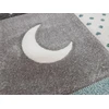 Multi Decor Dywan FORKIDS 3D 80x150 w GWIAZDY GWIAZDKI turkus