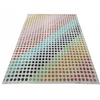 Multi Decor Dywan sanford kropeczki w stylu BOHO w kropki tęcza 160x220 grochy GRUBY