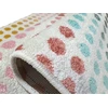 Multi Decor Dywan sanford kropeczki w stylu BOHO w kropki tęcza 160x220 grochy GRUBY