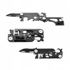 MULTITOOL KNIFE 25in1 DAUGIAFUNKCINĖ ĮRANKIŲ KIŠENĖ RAKTŲ PAKAIKLIŲ KORTELĖ