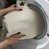 Muminky WOREK NA ZABAWKI Dla Dzieci SCHOWEK Miękki Organizer Jasny Beż Okrągły