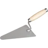 Mūrininko mentelė XTOP, 18 cm, trikampė, metalinė, medine rankena