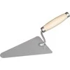 Mūrininko mentelė XTOP, 18 cm, trikampė, metalinė, medine rankena