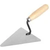 Mūrininko mentelė XTOP, 18 cm, trikampė, metalinė, medine rankena