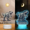 Murrano Lampka Nocna 3D LED Dinozaur T-Rex Prezent dla Chłopca Dzieci na Urodziny