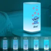 Murrano Lampka Nocna LED RGB Kosmiczne Stworki Dotykowa Bezprzewodowa Dziecięca