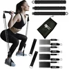 MuscleForge® prisitraukimo strypas su pasipriešinimo juostomis