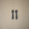 „Mushie First Baby Spoons“ 2 pak. – „Tradewinds“ / „Shifting Sand“.