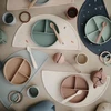 MUSHIE maitinimo šaukštų rinkinys, Shifting Sand/Blush, 2 vnt.