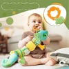 MUZIKINIS JAUTINIS ŽAISLAS CHAMELEONAS PLIUSAS KŪDIKIAMS D0-1 METŲ