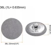 MYGTUKAI 20 Vnt. 23 mm METALINIO APVALIO SIUVIMO DEKORATYVINIS APVALŠTAS ILGUS