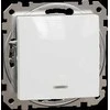 Schneider Electric Mygtukinis jungiklis SCHNEIDER Sedna Desing, su lempute,10A, baltas; SDD111111L