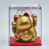 Myhomelife Figūrėlė szczęścia machający Maneki Neko japoński kotek na baterie słoneczną