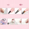 NAGAS KLIJAI 15ml GLITTER GEL TIPS CRYSTAL DIRBTINĖS SKULPTŪROS 3D
