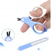 NAGAŲ PRIEŽIŪROS RINKINYS 4IN1 KŪDIKLIŲ VAIKŲ ABS PLIENINĖ HIGIENOS DĖKLĖ