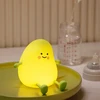 NAKTINĖ LEMPA VAIKAMS MANGO MINKŠTAS SPALVOTAS 3000K LED USB SILIKONAS