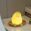 NAKTINĖ LEMPA VAIKAMS MANGO MINKŠTAS SPALVOTAS 3000K LED USB SILIKONAS