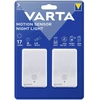 Naktinis LED šviestuvas STRUHM, IP20, 1W, 6500K, 59lm, baltos sp., 7,7 x 4,7 x 10,4 cm