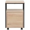 Fotelis Home4You Naktinis staliukas LESTER 40x36xH60cm Melaminas