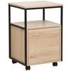 Fotelis Home4You Naktinis staliukas LESTER 40x36xH60cm Melaminas