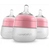 Nanobebe Flexy Silicone buteliukai kūdikiams 150 ml x 3 vnt
