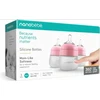Nanobebe Flexy Silicone buteliukai kūdikiams 150 ml x 3 vnt