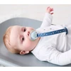 NATTOU SILICONE RIBBON PENDANT čiulptuko grandinėlė su segtuku MINT