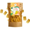 Naturalnie Zdrowi MANGO gummirolls su skaidulomis 80 g, tirpios jogurtinės gumos be cukraus