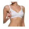 NATURANA 5089 BRA be virvelių, medvilnė maitinimui, balta 100B