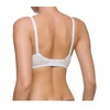 NATURANA 5089 BRA be virvelių, medvilnė maitinimui, balta 100B