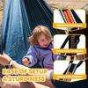 Naturefun ultralengvas kelioninis hamakas 275x140 cm, 300 kg
