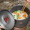 Naturehike NEŠIMASIS TURISTINIS PUODAS SU dangteliu 21cm 4000ml 1-6 ŽMONĖMS