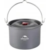 Naturehike NEŠIMASIS TURISTINIS PUODAS SU dangteliu 21cm 4000ml 1-6 ŽMONĖMS