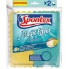 Spontex Šluostė mikropluošto Magic Effect 20.5x22cm, 2vnt