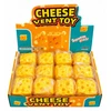Nawitoys Gniotek Antistresinis sūris 7x7 cm XXL Squishy Geltona Cheese sensorinis žaislas