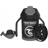 Neišsiliejantis puodelis su rankenėlėmis Twistshake Mini Cup, 230 ml, 4 mėn., juodas